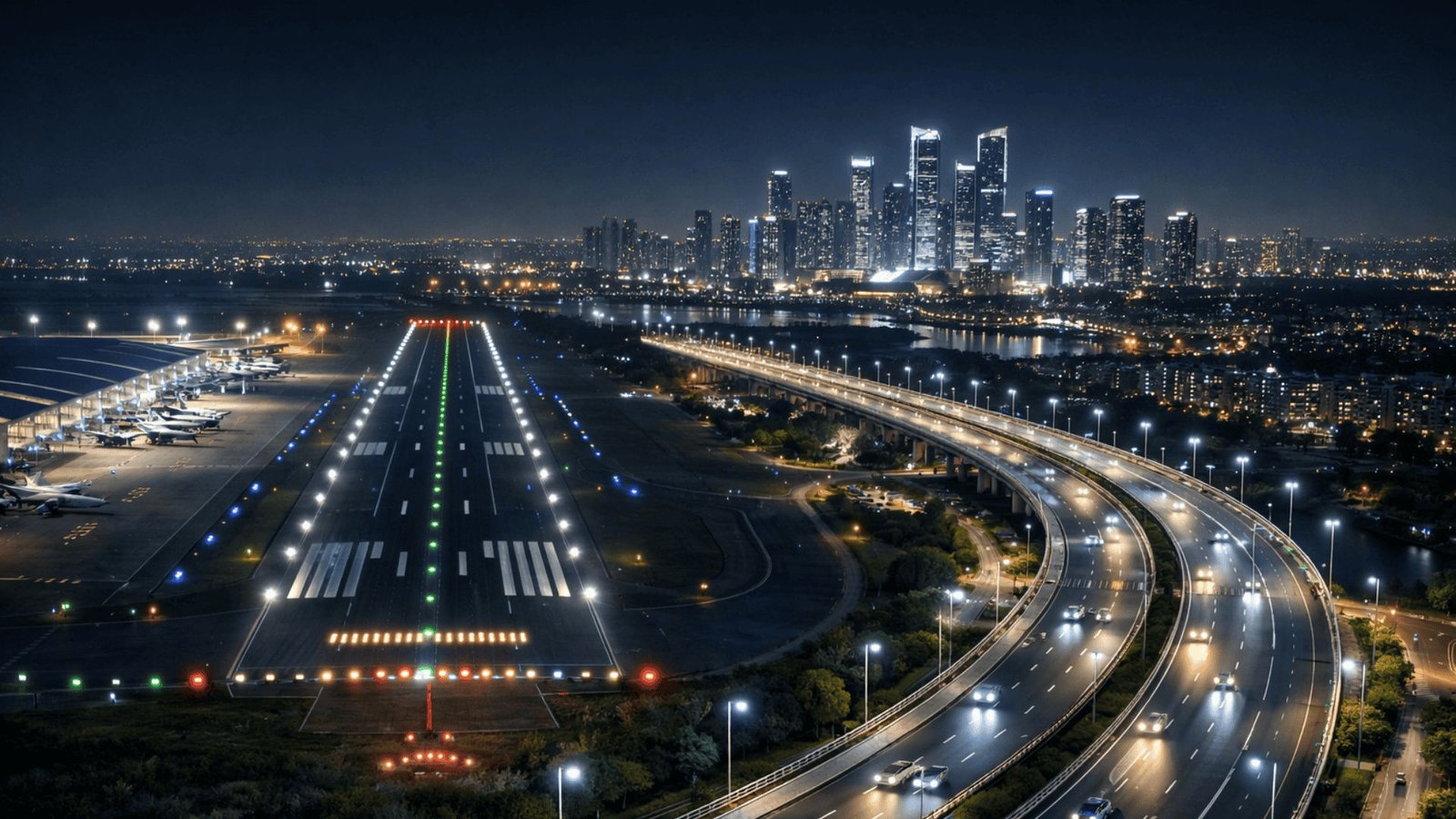 Smart LED Lighting Solutions for Airports, Highways & Smart Cities