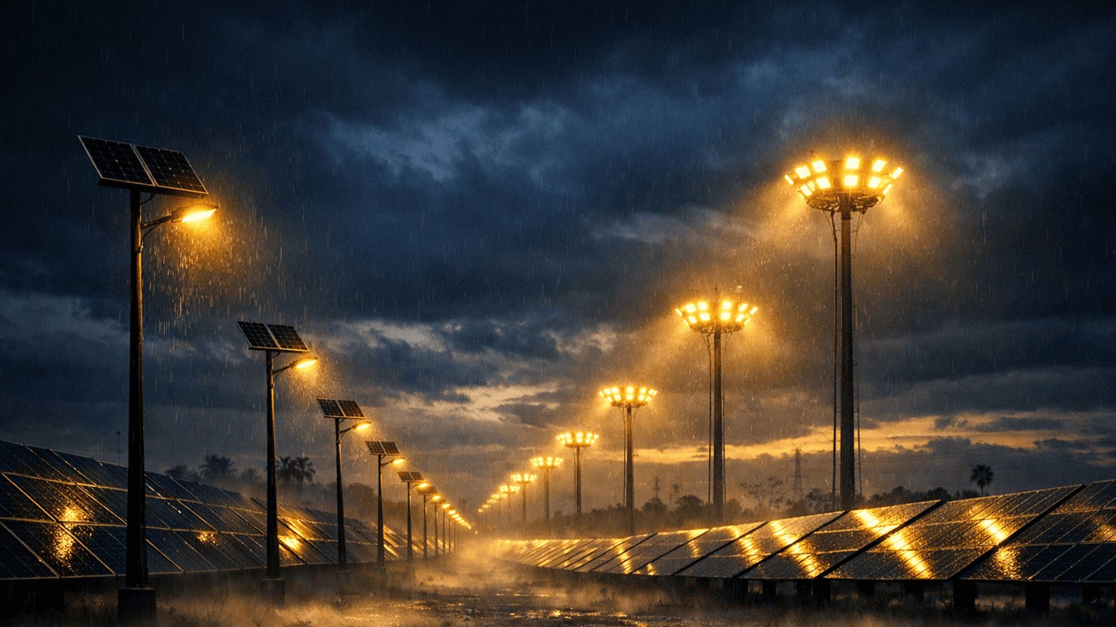 Solar Park Lighting Solutions: What It Is, How It Works & Benefits