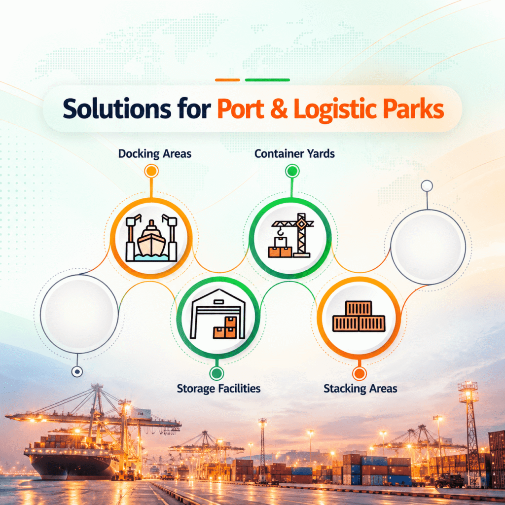 Ports & Logistic Parks lighting overview