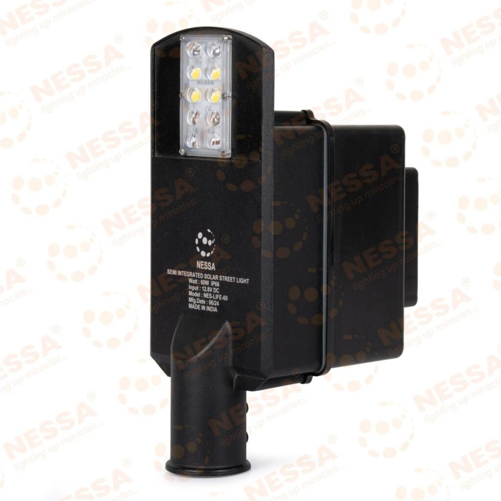 60 W SEMI INTEGRATED SOLAR LED STREET LIGHT (TWO IN ONE) — product view 4